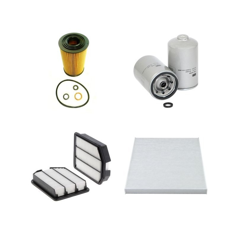 KIA CARENS III 1.6 CRDI Filter Service Kit w/ D4FB Eng.   YR  10.10- 128 CH UN