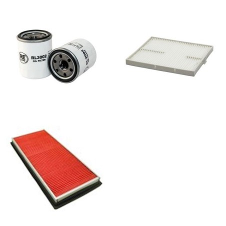 KIA CARNIVAL I 2.5I V6 Filter Service Kit w/ KRV6 Eng.   YR  08.99-08.01 165 CH