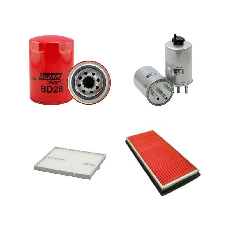 KIA CARNIVAL II 2.9 TD Filter Service Kit      YR  10.01- 126 CH