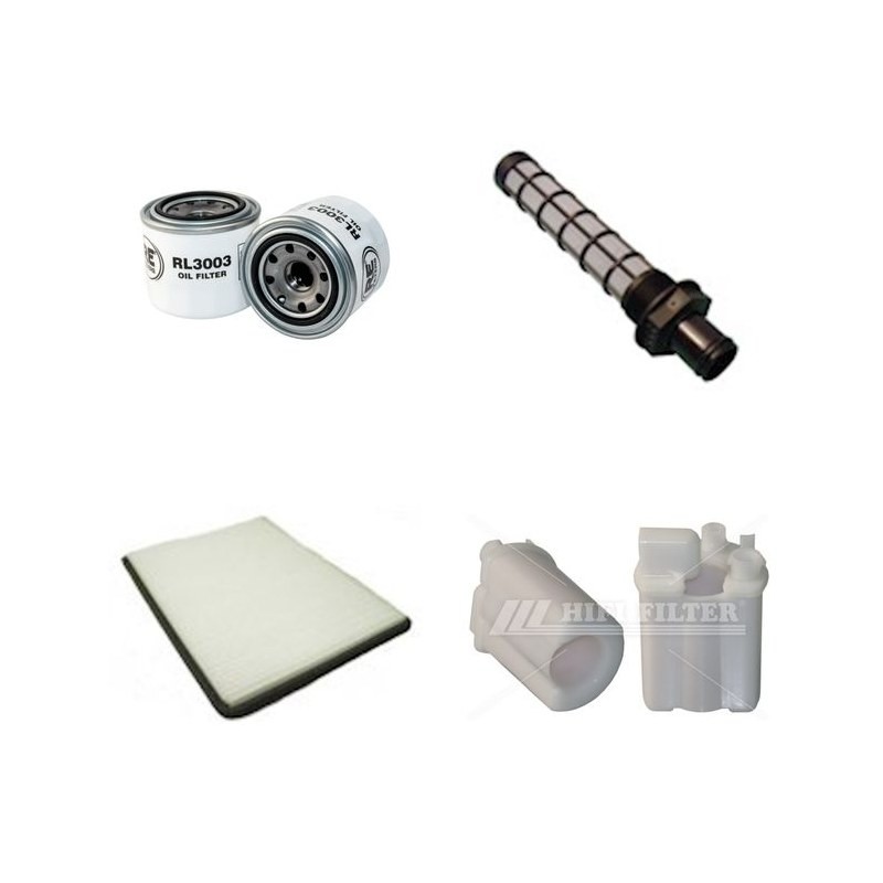 KIA CEE'D 1.4 Filter Service Kit w/ G4FA Eng.   YR  12.06- 105 CH ED