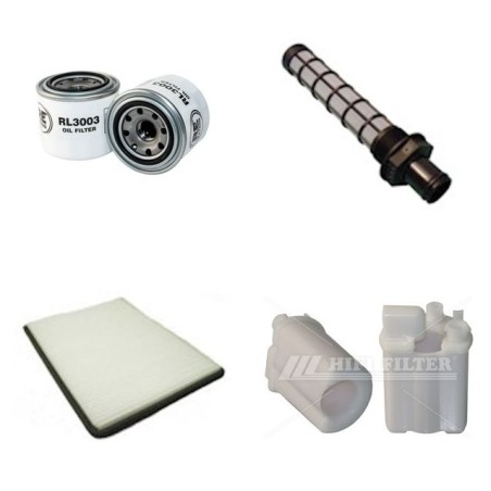 KIA CEE'D 1.4 Filter Service Kit w/ G4FA Eng.   YR  12.06- 105 CH ED