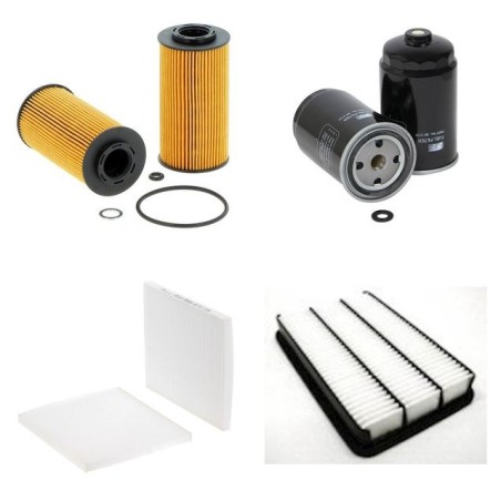 KIA CERATO 1.5 CRDI Filter Service Kit w/ D4FA Eng.   YR  07.05- 102 CH LD