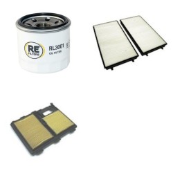 KIA CLARUS 1.8I 16V Filter Service Kit w/ T8 Eng.   YR  07.96- 116 CH K9A/GC22/GC52