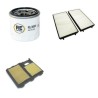 KIA CLARUS 1.8I 16V Filter Service Kit w/ T8 Eng.   YR  07.96- 116 CH K9A/GC22/GC52