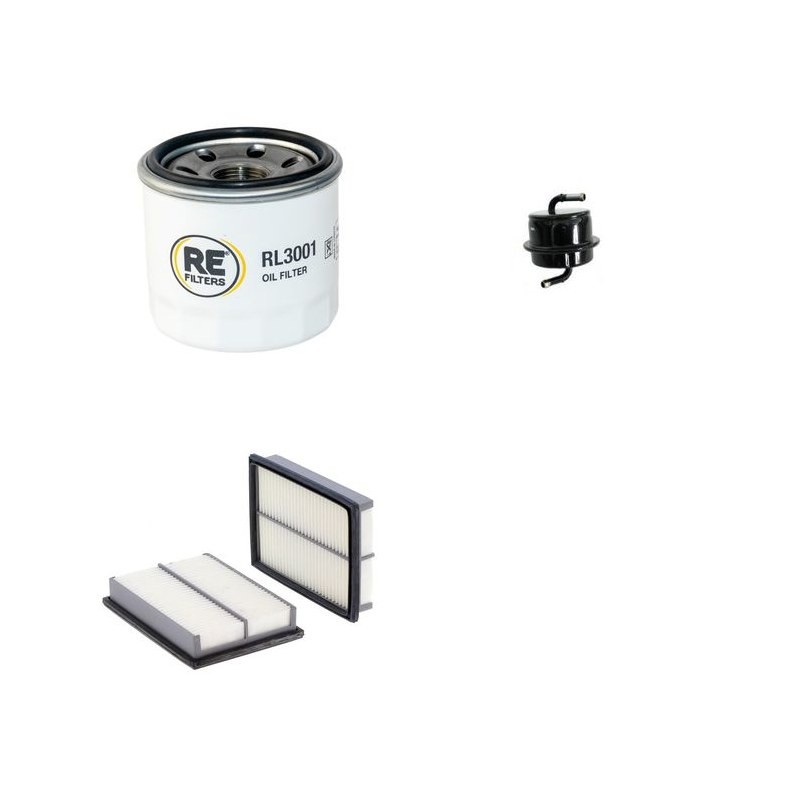 KIA PRIDE 1.3I 16V Filter Service Kit w/ B3 Eng.   YR  10.96-08.00 64 CH DA