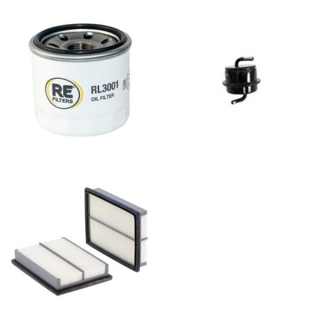 KIA PRIDE 1.3I 16V Filter Service Kit w/ B3 Eng.   YR  10.96-08.00 64 CH DA