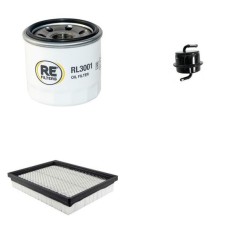 KIA PRIDE 1.3I 8V Filter Service Kit w/ B3 Eng.   YR  01.90- 60 CH DA