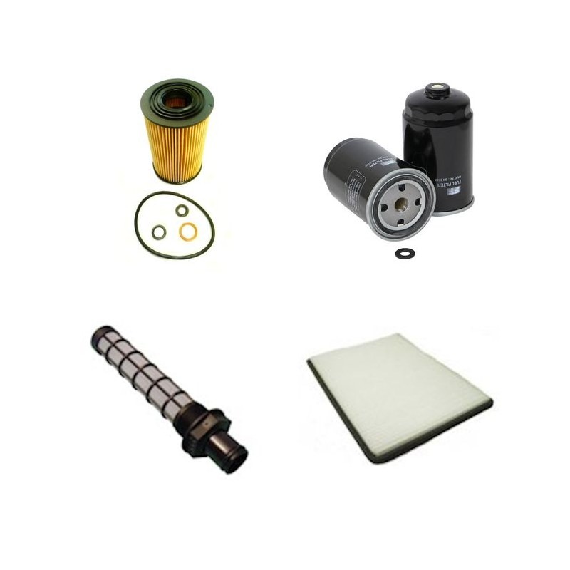 KIA PRO CEE'D 1.6 CRDI Filter Service Kit w/ D4FB Eng.   YR  10.10- 128 CH ED