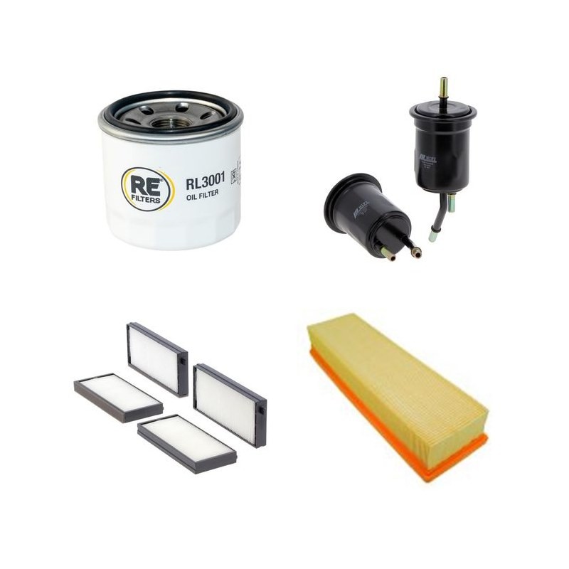 KIA RIO 1.3 Filter Service Kit w/ SOHC2 Eng.   YR  05.00-02.05 75 CH DC