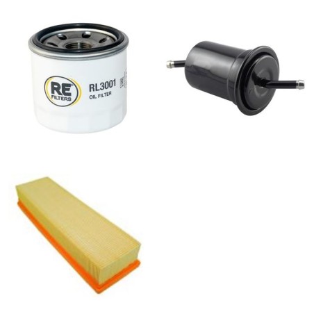 KIA SEPHIA 1.8I 16V.CABRIO Filter Service Kit w/ TE Eng.   YR  01.95-04.98 112 CH FA 22/24