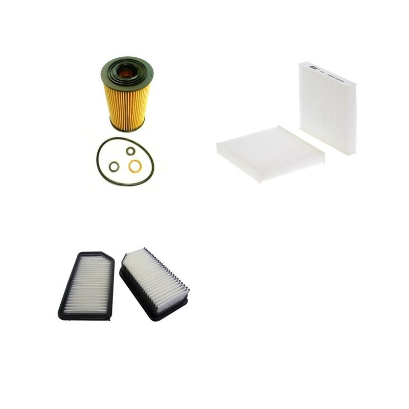 KIA SOUL 1.6 CRDI Filter Service Kit w/ D4FB Eng.   YR  02.09- 128 CH AM