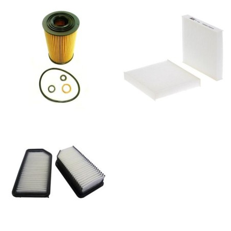 KIA SOUL 1.6 CRDI Filter Service Kit w/ D4FB Eng.   YR  02.09- 128 CH AM