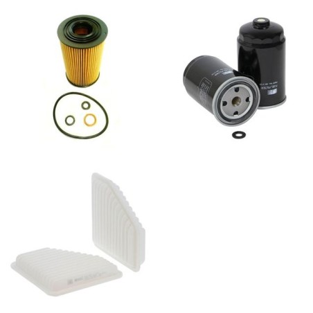 KIA SOUL II 1.6 CRDI Filter Service Kit w/ D4FB Eng.   YR  04.15- 136CH/100KW PS