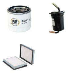 KIA 4X4 RETONA 2.0I Filter Service Kit w/ FED Eng.   YR  05.00- 128 CH CE