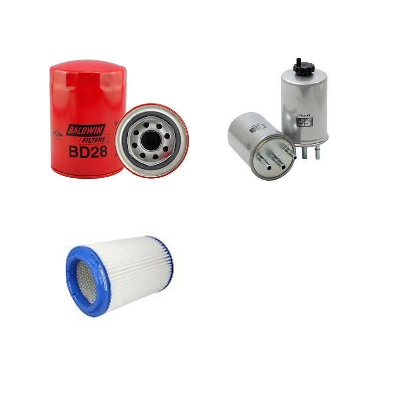 KIA UTILITAIRES K 2900 D Filter Service Kit w/ J3 Eng.   YR  01.08- 125 CH