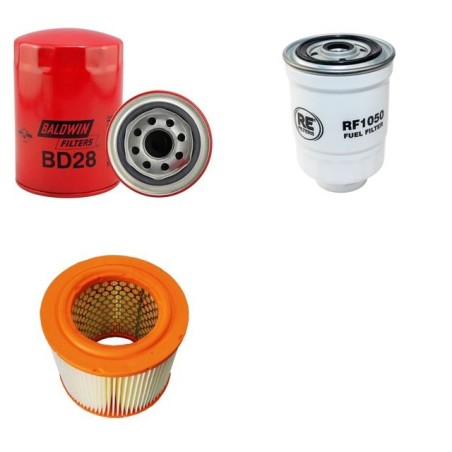 KIA UTILITAIRES PREGIO 2.5 D Filter Service Kit w/ D4BH Eng.   YR  08.95-09.04 94 CH AUTOCAR