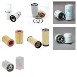 KING LONG 6130 Filter Service Kit w/CUMMINS  Eng.
