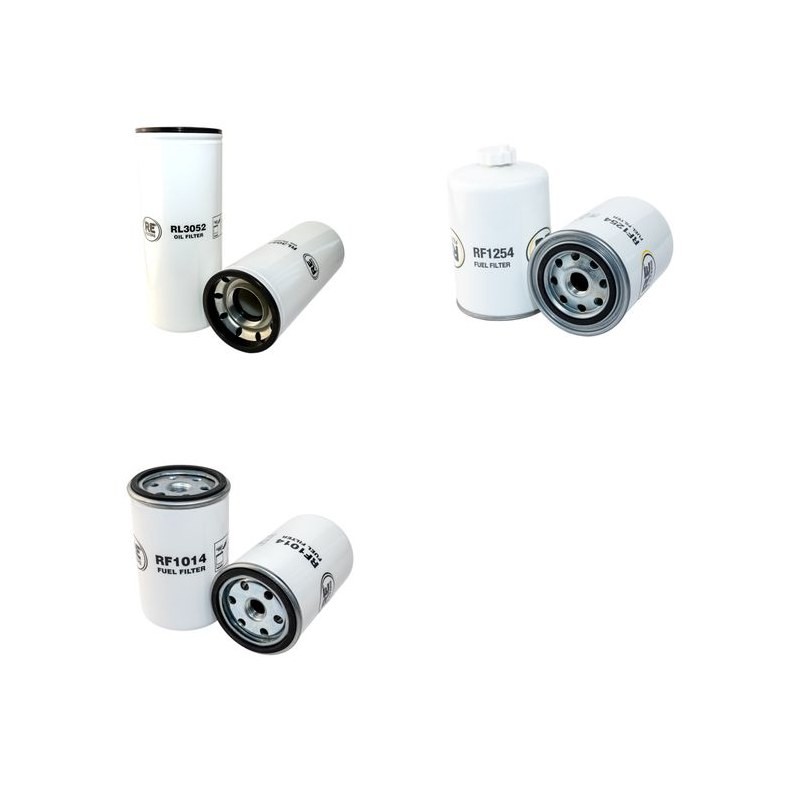 KING LONG JY 400 E Filter Service Kit w/Cummins 6Cta8.3C Eng.