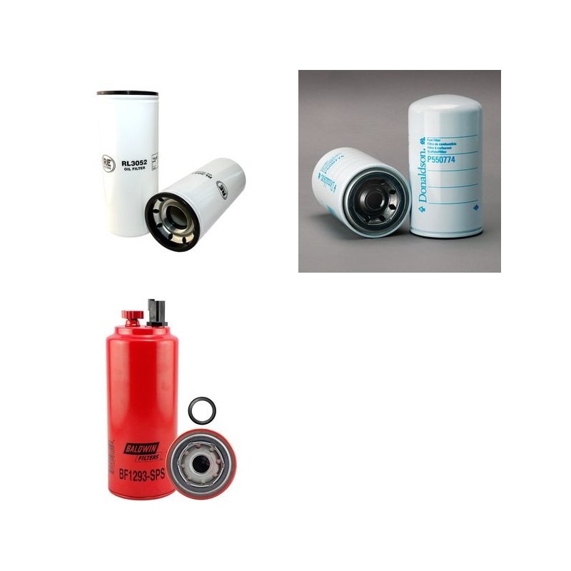 KING LONG XMQ 6118-K03 Filter Service Kit w/CUMMINS ISLE Eng.