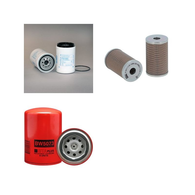 KING LONG XMQ 6900 Filter Service Kit w/CUMMINS ISLE Eng.