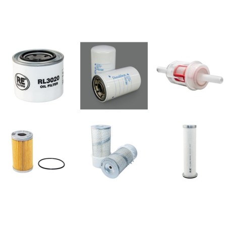 Kioti Tractor DK35 W/Daedong Engine Filter Service Kit