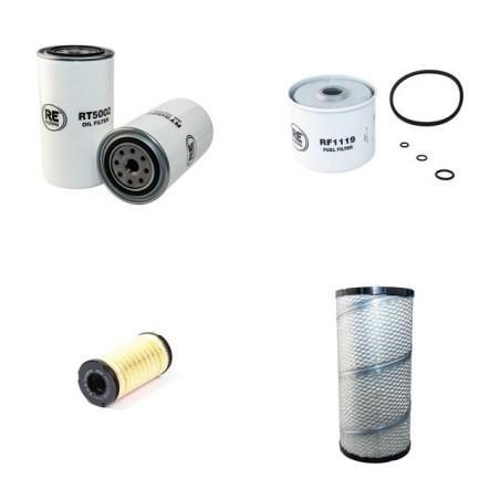 Kioti Tractor  DK753 Filter Service Kit - Air, Oil, Fuel Filters