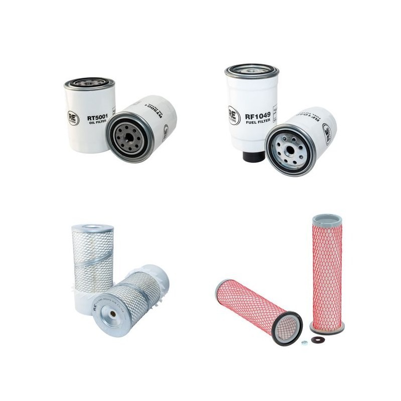 AUDUREAU OMFORT BOY Filter Service Kit Air Oil Fuel Filters w/Perkins 504.2 Eng.