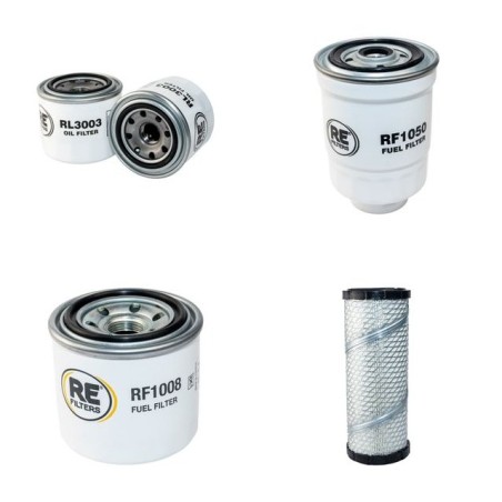 KIPOR KDE 20 SS3 Filter Service Kit w/Kipor Eng. 2012