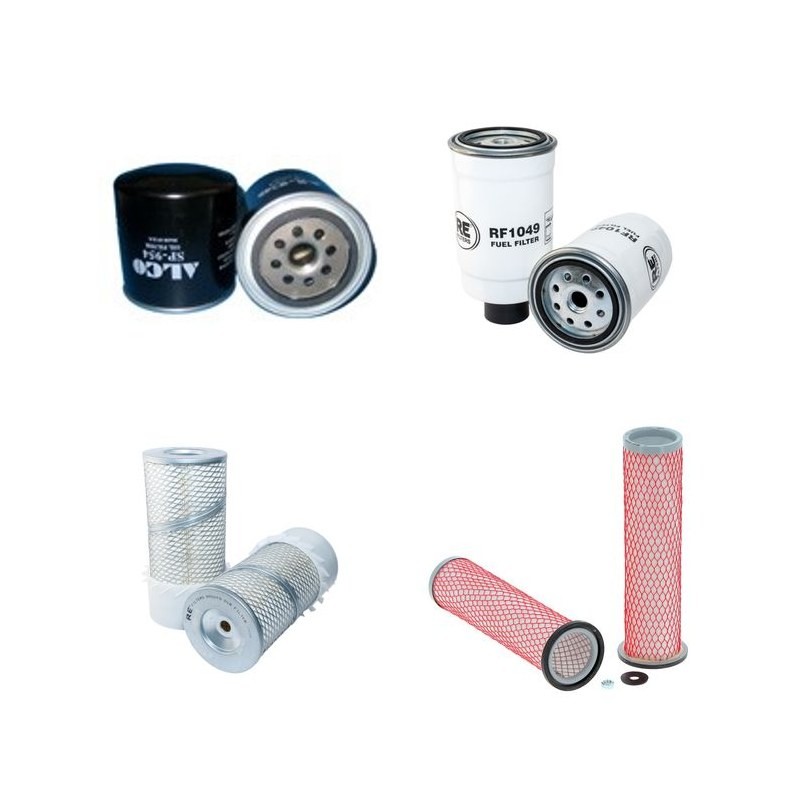 AUDUREAU OMFORT BOY 4 RM Filter Service Kit Air Oil Fuel Filters w/Perkins  Eng.