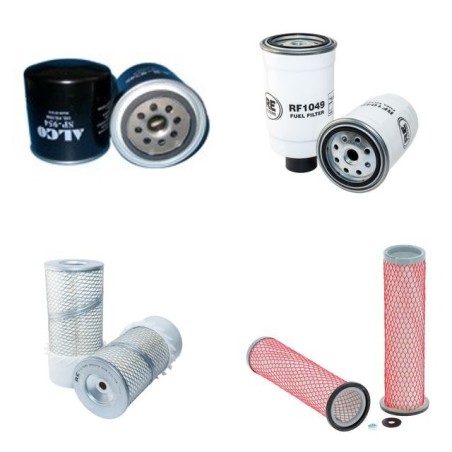 AUDUREAU OMFORT BOY 4 RM Filter Service Kit Air Oil Fuel Filters w/Perkins  Eng.