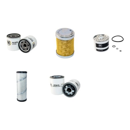 AUSA 100 AHG 4X4 Filter Service Kit withPerkins Kd81252U Eng 2004-