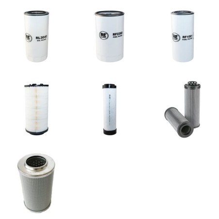 KLEMM KR 802-3S Filter Service Kit w/Deutz TCD2012L042V Eng.   YR  2013