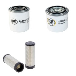 KNIKMOPS KM 130 Filter Service Kit w/Kubota V1505 Eng.