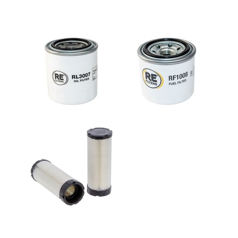 KNIKMOPS KM 130 Filter Service Kit w/Kubota V1505 Eng.