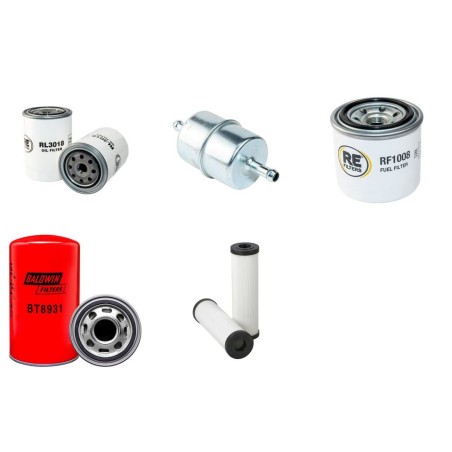 KNIKMOPS KM 250 Filter Service Kit w/Kubota V2403EU1 Eng.