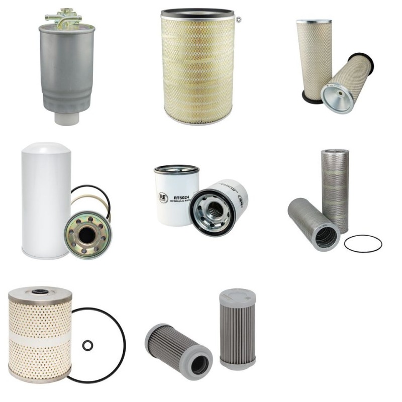 Filter kit for Kobelco CKE1800 with Mitsubishi Engine