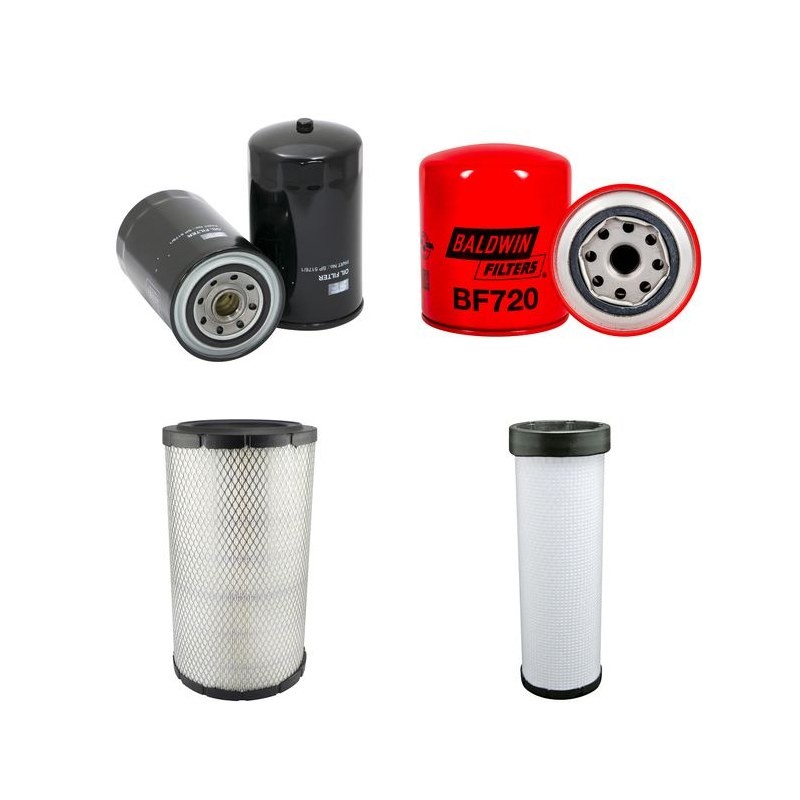 Filter kit for Kobelco E235SR with Mitsubishi 6D34 Engine Year 01.05-