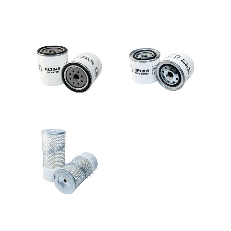 Filter kit for Kobelco K903C MARK II Air Oil Fuel Filters with Isuzu 4JB1 Engine