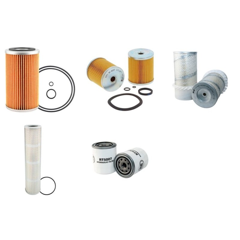 Filter kit for Kobelco K904D with Isuzu 4BD1 Engine