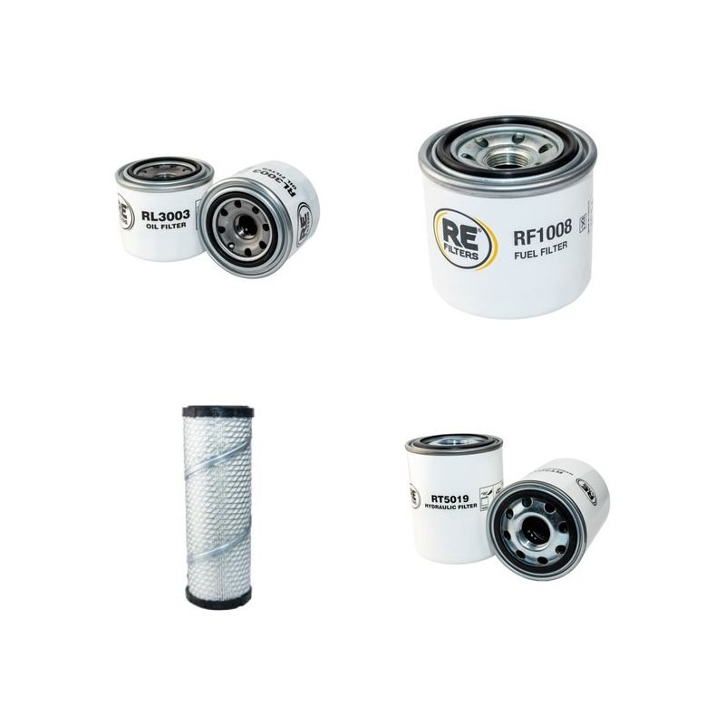 AUSA 120 AHG 4X4 Filter Service Kit withKubota D1105 Eng 2005-