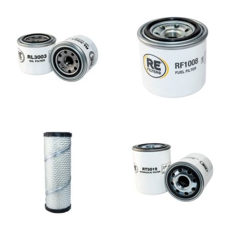 AUSA 120 AHG 4X4 Filter Service Kit withKubota D1105 Eng 2005-