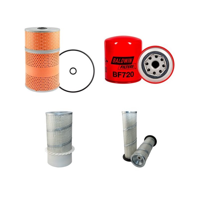 Filter kit for Kobelco K907D with Mitsubishi 6D14T Engine