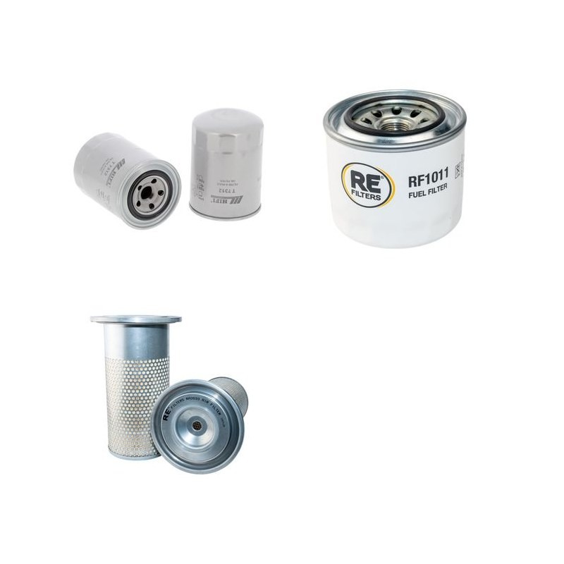 Filter kit for Kobelco SK042 Air Oil Fuel