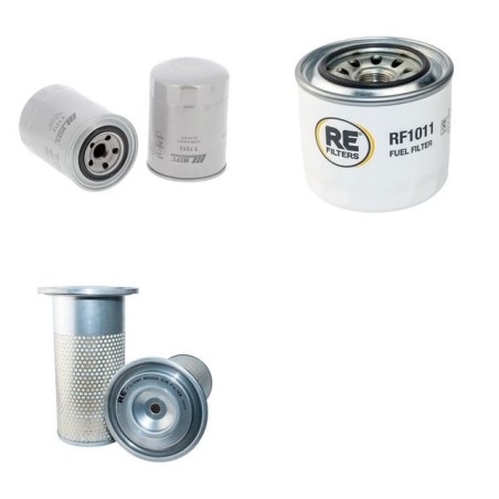 Filter kit for Kobelco SK042 Air Oil Fuel