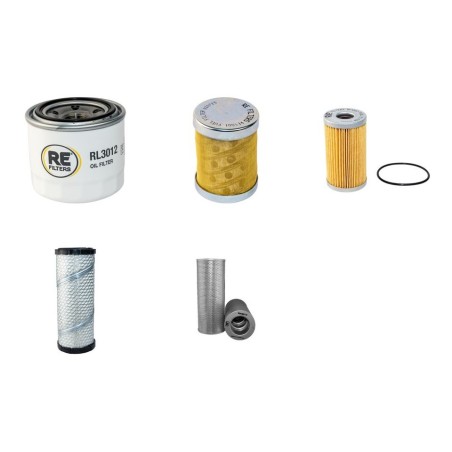 KOBELCO SK 045 Filter Service Kit w/Yanmar 4TNE88 Eng.