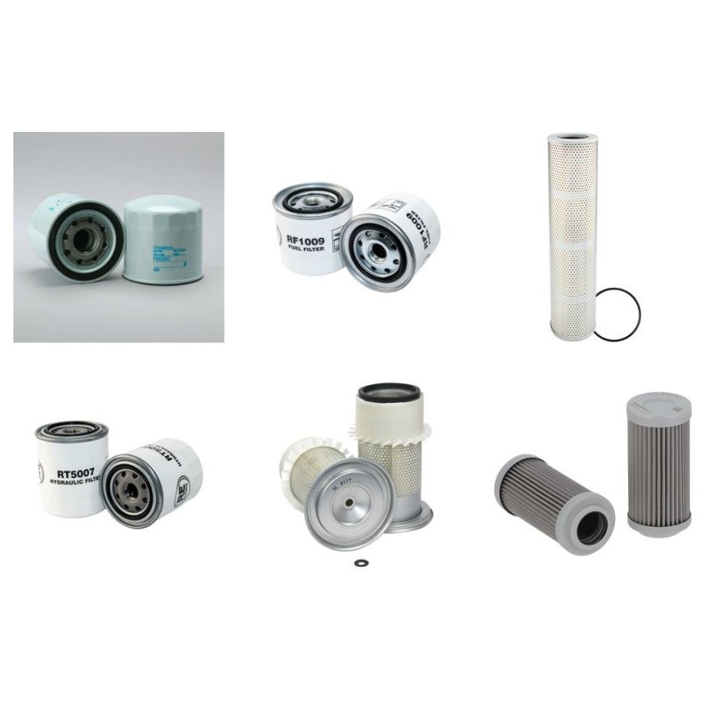 KOBELCO SK 100 III Filter Service Kit w/ISUZU 4BD1 Eng.
