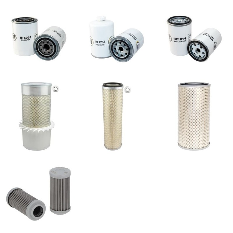 Filter kit for Kobelco SK110IV with Cummins 4BT3.9 Engine