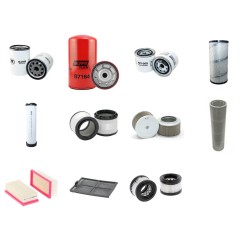 KOBELCO SK115SR1-ES Filter Service Kit w/ISUZU BB-4BG1TRY-01