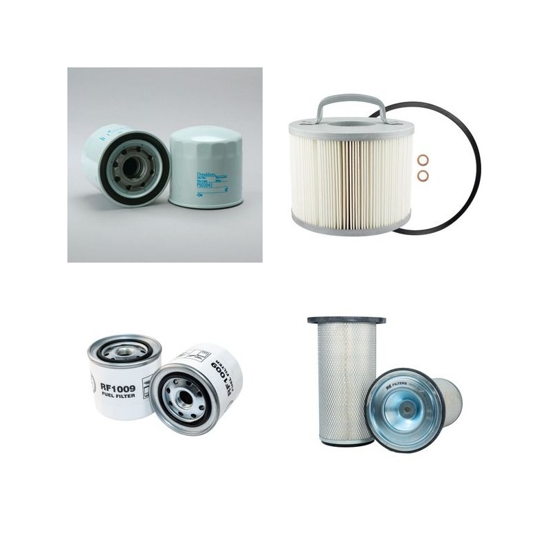 KOBELCO SK 150 III Filter Service Kit Air Oil Fuel Filters w/ISUZU 4BD1T Eng.