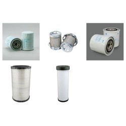 KOBELCO SK 170 LC Filter Service Kit Air Oil Fuel Filters w/Mitsubishi 4D34-TLU2A Eng.   YR  2003-